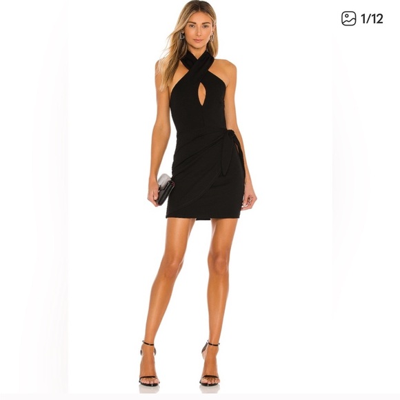 Lovers + Friends Dresses & Skirts - NEW Revolve Lovers + Friends Corey Black Mini Dress